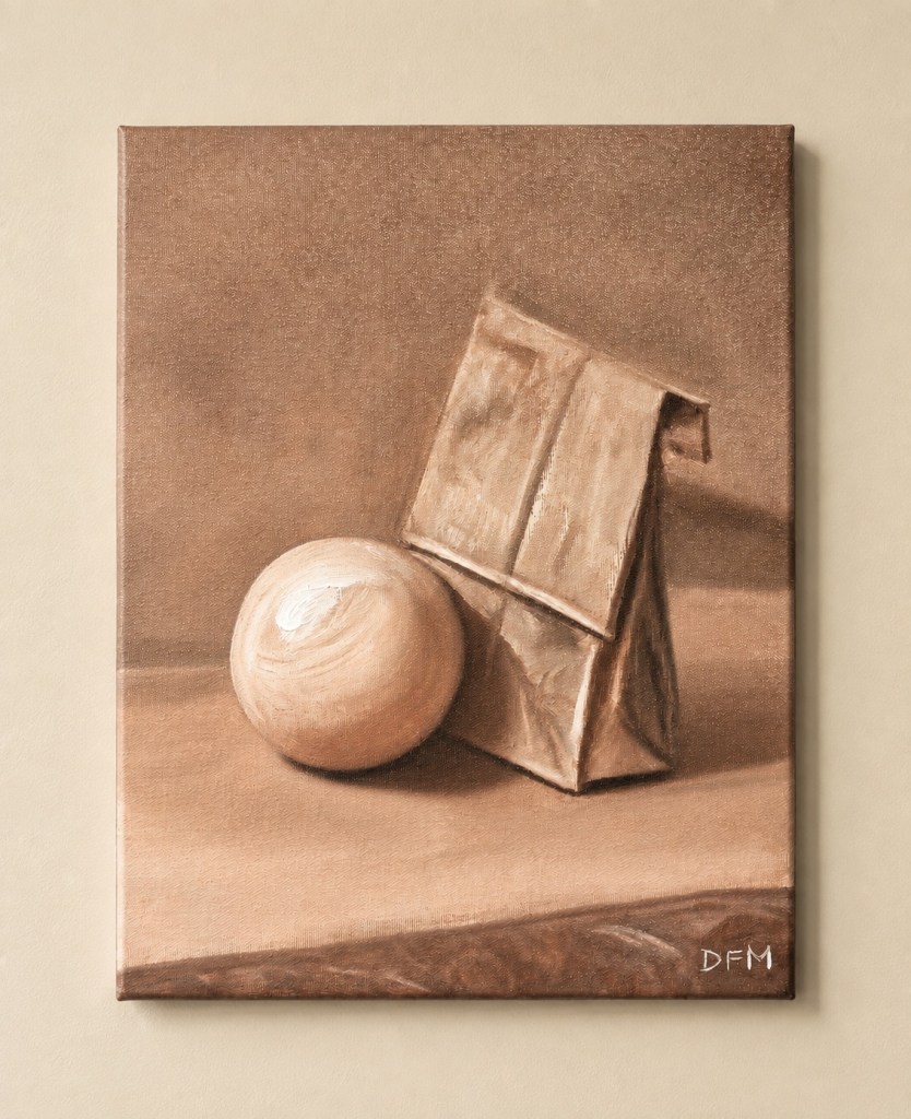 Atelier Studies with Jim Connelly 
Oil on Cotton Panel 