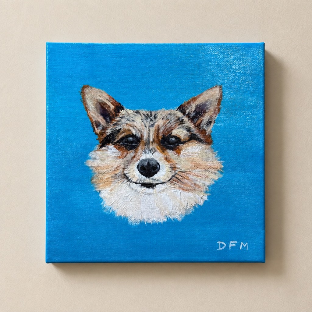 “Delilah”
Acrylic on canvas 