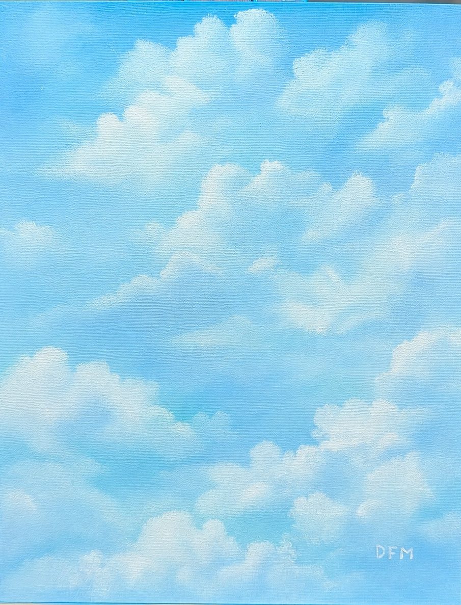 Heavenly Clouds
12 x 16 Oil on cotton panel