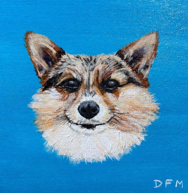“Delilah”
Acrylic on canvas 